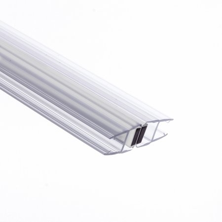 GoldRays 008BW magnetic shower door seal profile