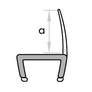 GoldRays GS004 compact shower door seal profile - reference 3
