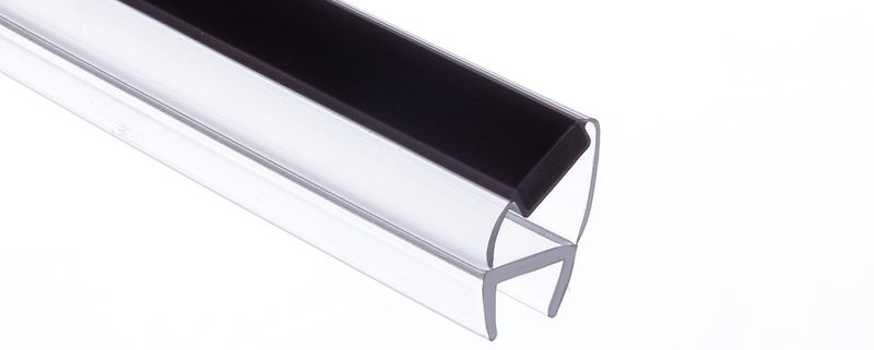 GoldRays GS008A1 compact shower door seal profile