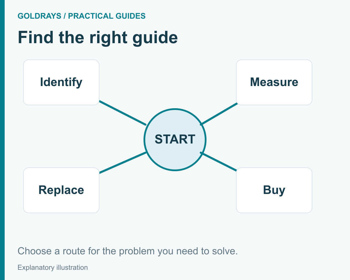 Choose a route for the problem you need to solve.