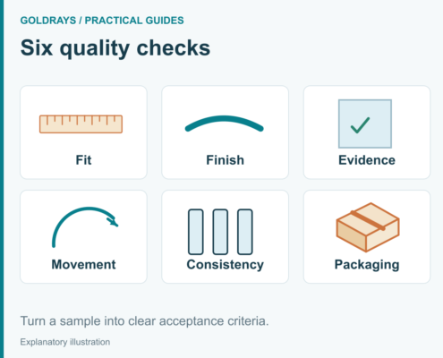 Turn a sample into clear acceptance criteria.