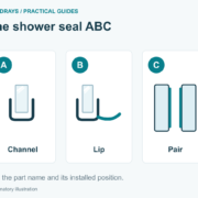 Use the part name and its installed position.
