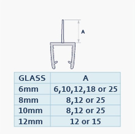 001 profile drawing with dimensions