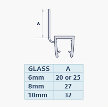 002 profile drawing with dimensions