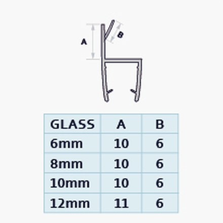003A profile drawing with dimensions