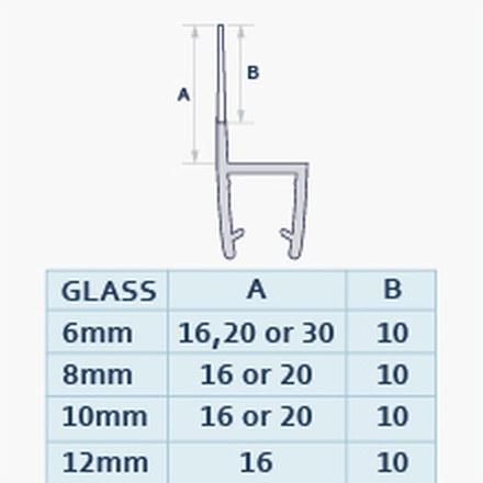 003A1 profile drawing with dimensions