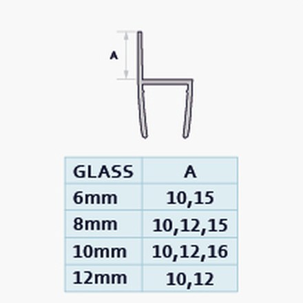 003A2 profile drawing with dimensions