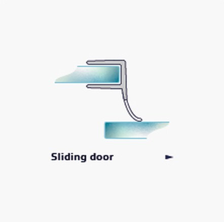 004A fitting diagram: where the seal sits on the glass