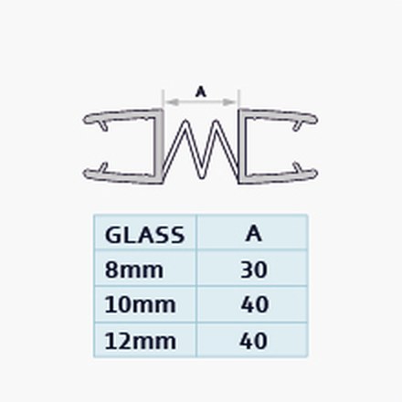006A1 profile drawing with dimensions