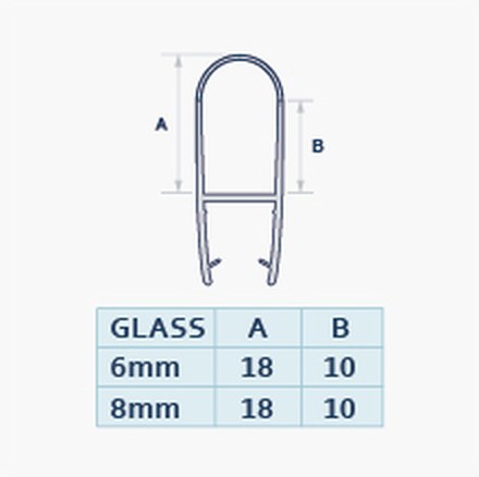 007A profile drawing with dimensions
