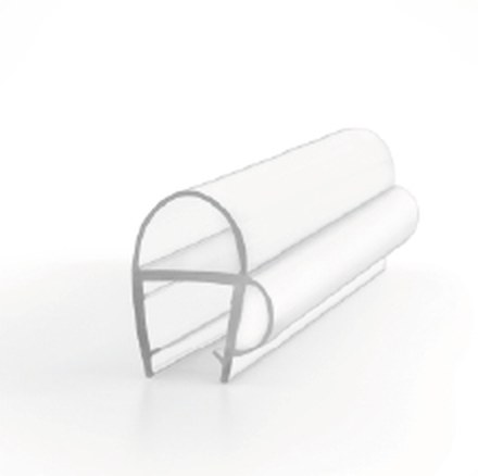 007B1 sliding shower door seal, product photo