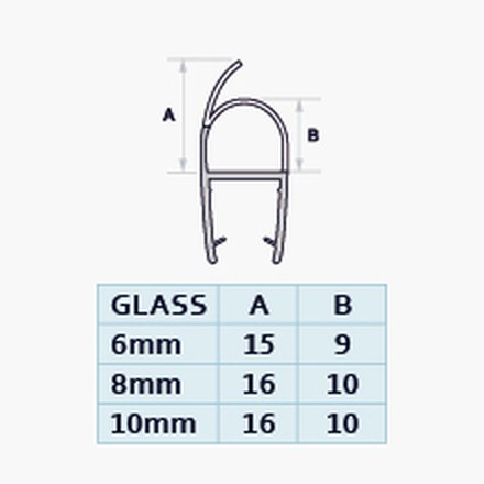 007F profile drawing with dimensions