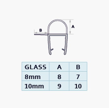 007F2 profile drawing with dimensions
