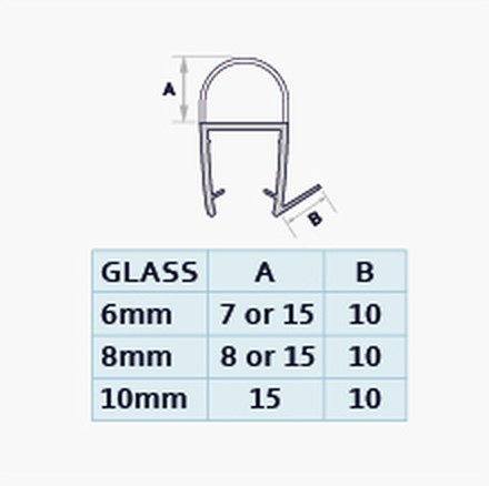 007G profile drawing with dimensions