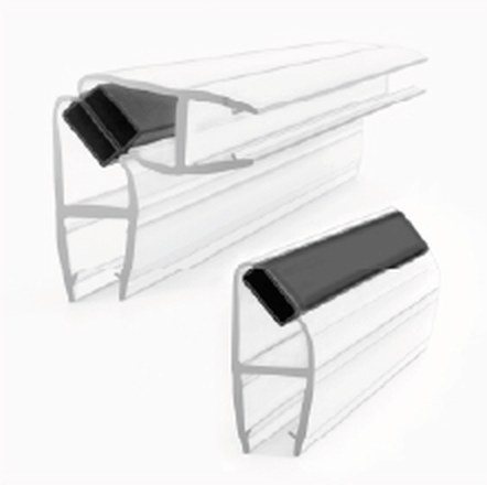 008A1 magnetic shower door seal, product photo