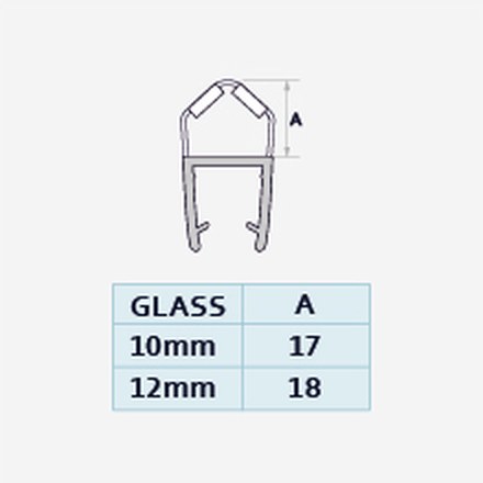 008A4W profile drawing with dimensions