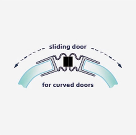 008G fitting diagram: where the seal sits on the glass