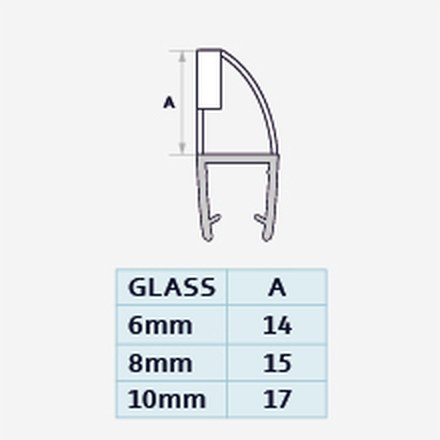 008JW profile drawing with dimensions