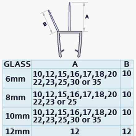 009A2 profile drawing with dimensions