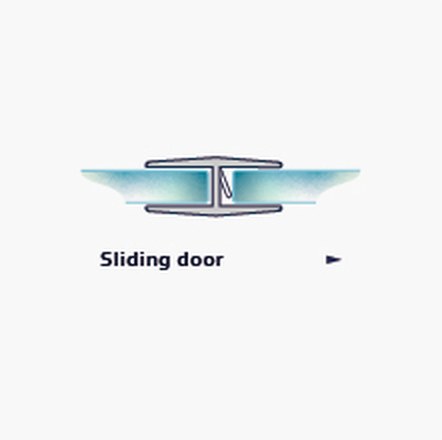 010B fitting diagram: where the seal sits on the glass