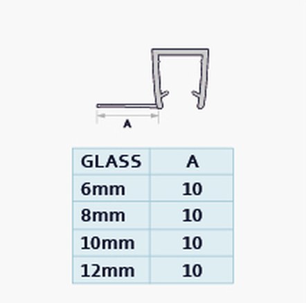 011B profile drawing with dimensions