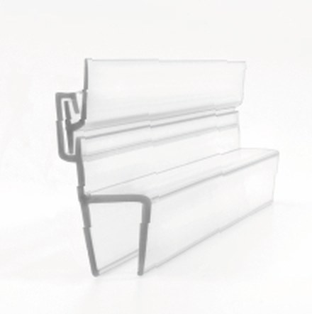 013A2 hinged shower door seal, product photo