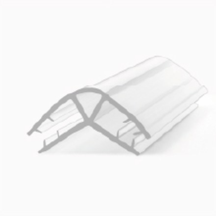 026-112° fixed panel shower seal, product photo
