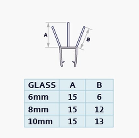 027A profile drawing with dimensions