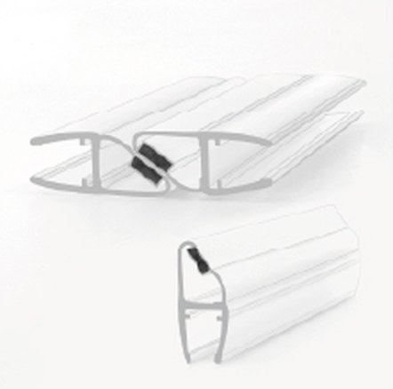 Dual 008A1W-180 dual-fit shower seal, product photo