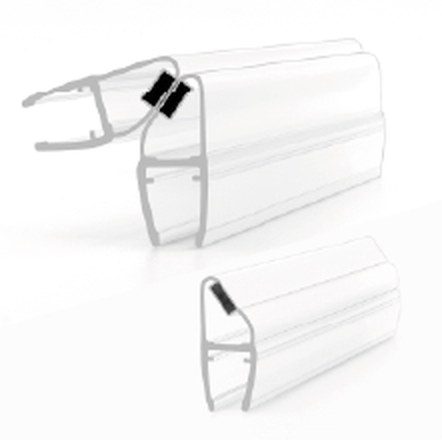 Dual 008A1W-90 dual-fit shower seal, product photo