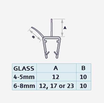 Dual 009A2 profile drawing with dimensions
