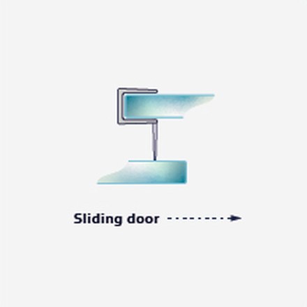 Dual 011B fitting diagram: where the seal sits on the glass