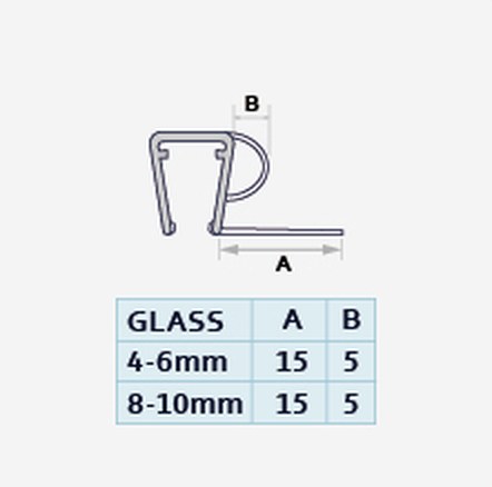 Dual 011D profile drawing with dimensions