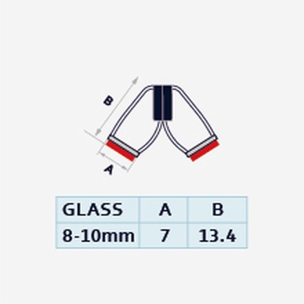 F224 profile drawing with dimensions