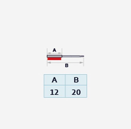 F228A profile drawing with dimensions