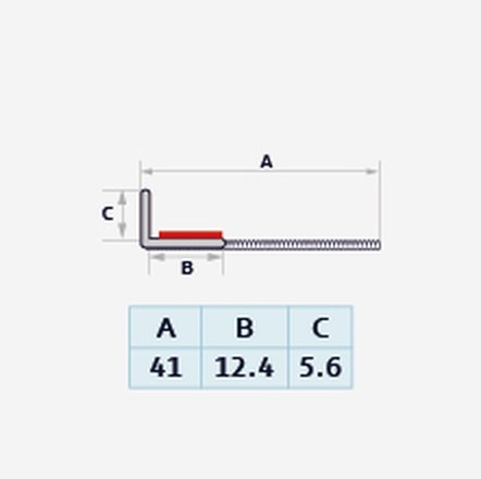 F333 profile drawing with dimensions