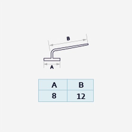 G049B profile drawing with dimensions