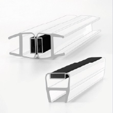 GS008B / GS008BW compact shower seal, product photo