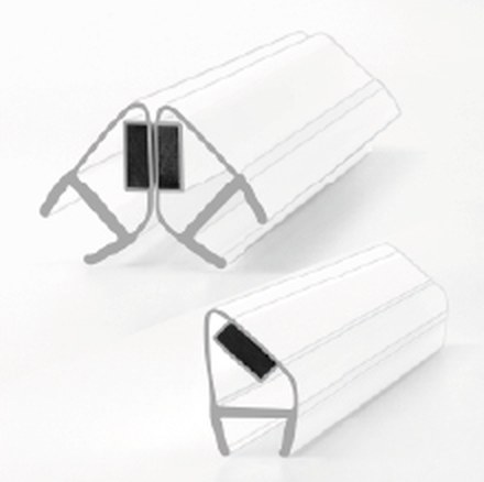 GS008C1 / GS008C1W compact shower seal, product photo