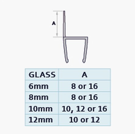 S003 profile drawing with dimensions