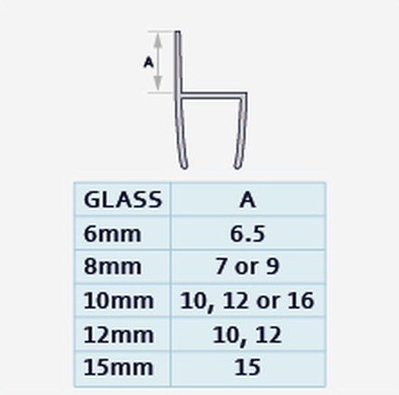 S003A2 profile drawing with dimensions