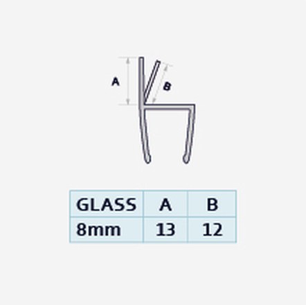 S003B profile drawing with dimensions