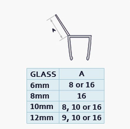 S005 profile drawing with dimensions