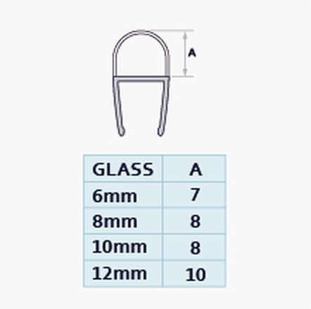 S007 profile drawing with dimensions
