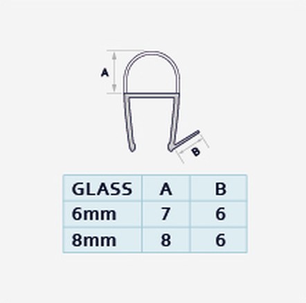 S007G profile drawing with dimensions