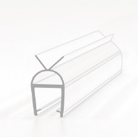 S007H1 superclear polycarbonate shower seal, product photo