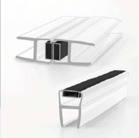 S008B superclear polycarbonate shower seal, product photo