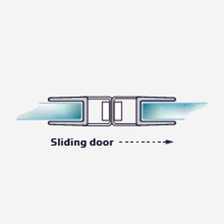S008BW fitting diagram: where the seal sits on the glass