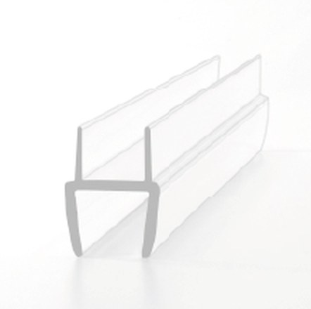 S010H1 superclear polycarbonate shower seal, product photo