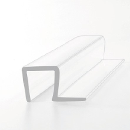 S011 superclear polycarbonate shower seal, product photo